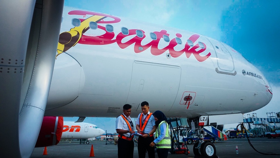 Batik Air is the upscale sister of budget airline Lion Air. (Photo courtesy of Batik Air)