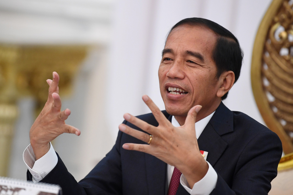 Questions have arisen whether President Joko 'Jokowi' Widodo would continue his pragmatic approach or take a different path in his second term. (Antara Photo/Wahyu Putro A.)