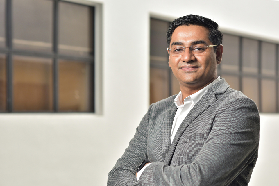Saurabh Markandeya from SHADO Group, an India- and Singapore-based company that provides electric vehicle technology and charging infrastructure. (Photo courtesy of SHADO Group)