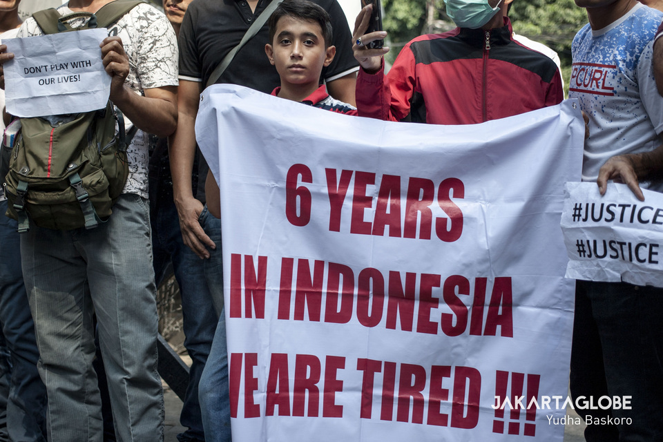 Indonesia may start to repatriate Iranian migrants currently in limbo in the archipelago, following an agreement with their country's consular representatives earlier this week. (JG Photo/Yudha Baskoro)