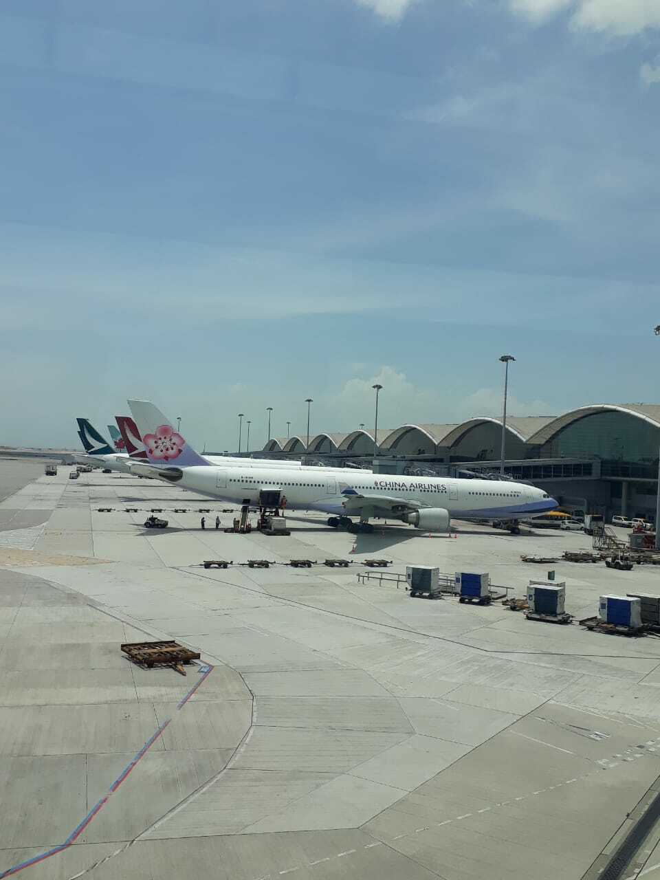 Hong Kong International Airport in July. (JG Photo/Telly Nathalia)