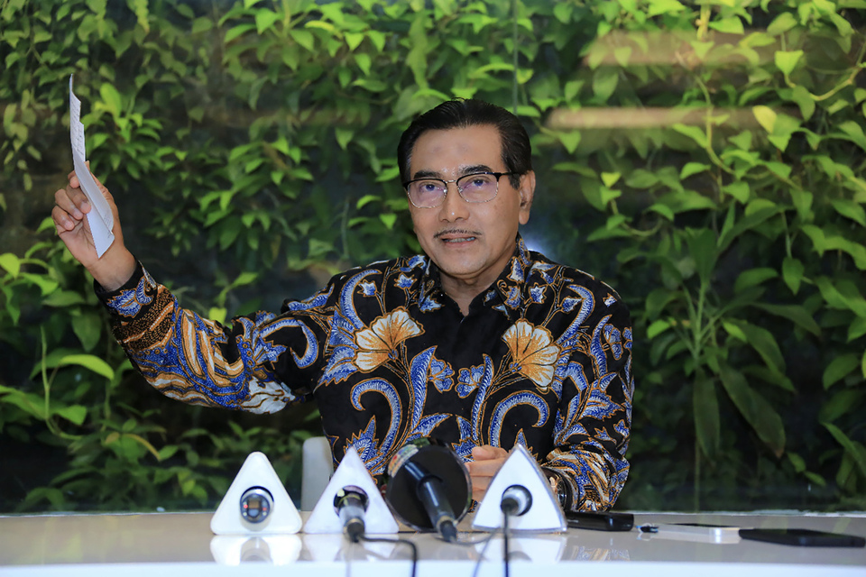 BRI president director Suprajarto is defying an apparent demotion ordered by the State-Owned Enterprises Ministry. (Antara Photo/BRI)