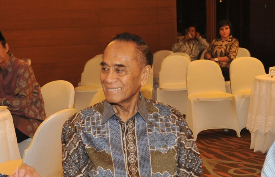 Former Bank Indonesia governor Arifin Mohamad Siregar passed away on Monday. (B1 Photo/Mohammad Defrizal)