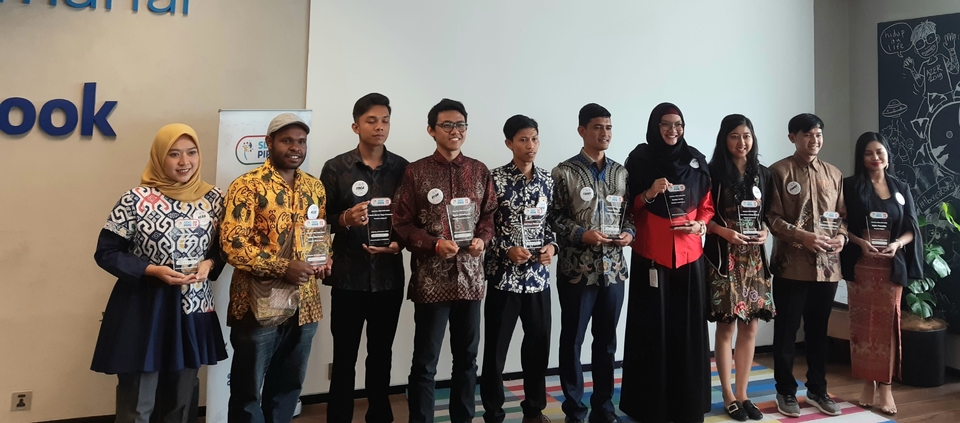 SDG PIPE 2019 awardees in Jakarta on Monday. (JG Photo/Diana Mariska)