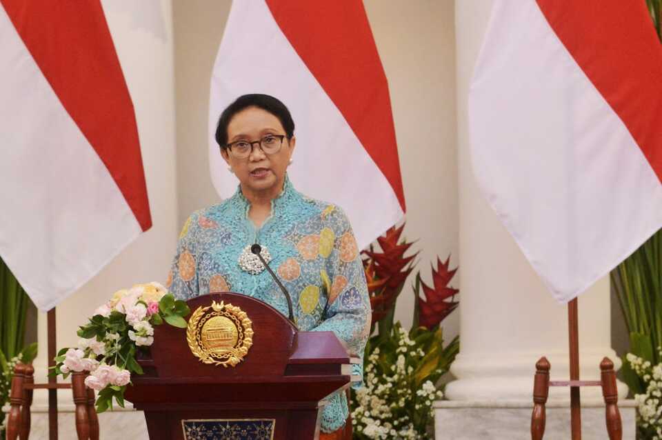 Foreign Minister Retno Marsudi said Indonesia would capitalize on the strengthening of its domestic market and use it as leverage to increase the country's bargaining power. (Photo courtesy of the Ministry of Foreign Affairs)