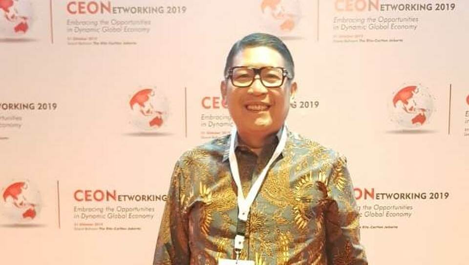 Indonesia Stock Exchange (IDX) president director Inarno Djajadi said the bourse's membership had been growing at an average rate of 25 percent over the past five years. (B1 Photo/Primus Dorimulu)