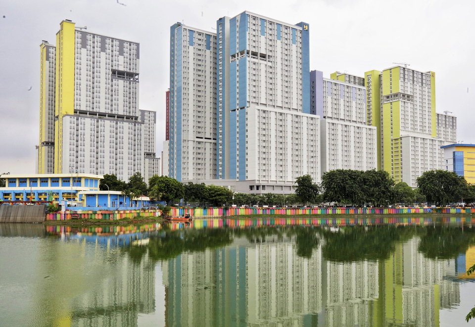 FILE - The Asian Games Village in Kemayoran, Jakarta, is photographed on Friday, March 20, 2020. (JG Photo)