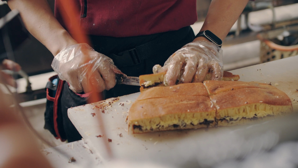 Martabak or stuffed sweet pancake served by one of GrabFood's merchants. (Photo courtesy of Grab Indonesia)