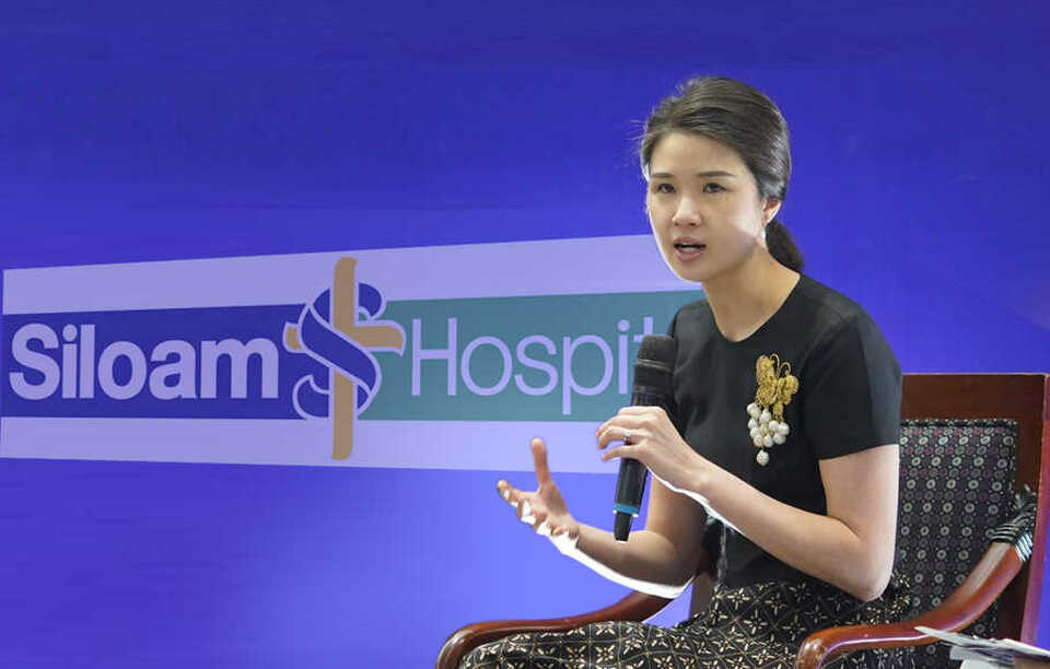 Caroline Riady, Siloam International Hospitals' vice president director. (Photo courtesy of Siloam Hospitals)