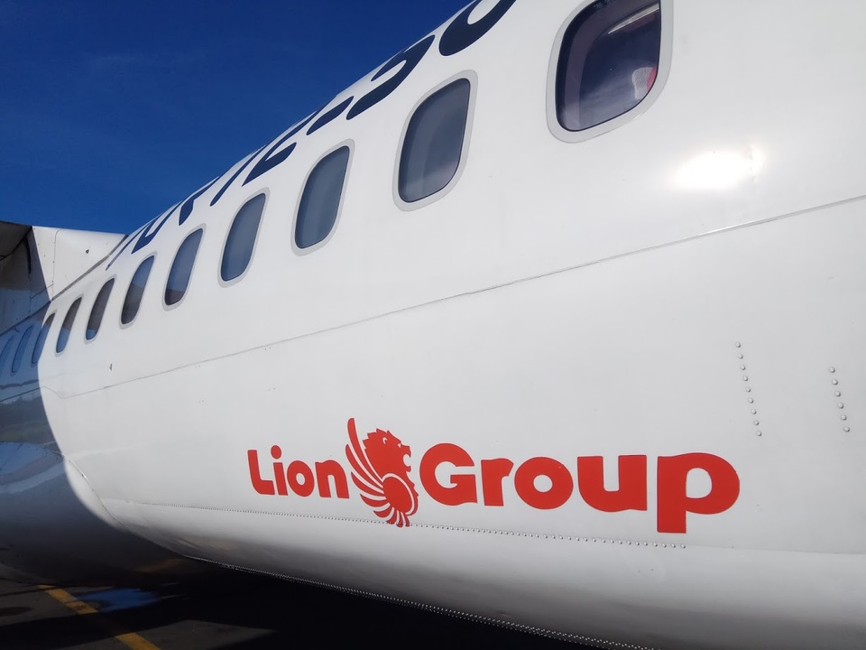 A Lion Air plane parked on the tarmac at Soekarno-Hatta International Airport in Tangerang, Banten, in 2018. (JG Photo/Dion Bisara)