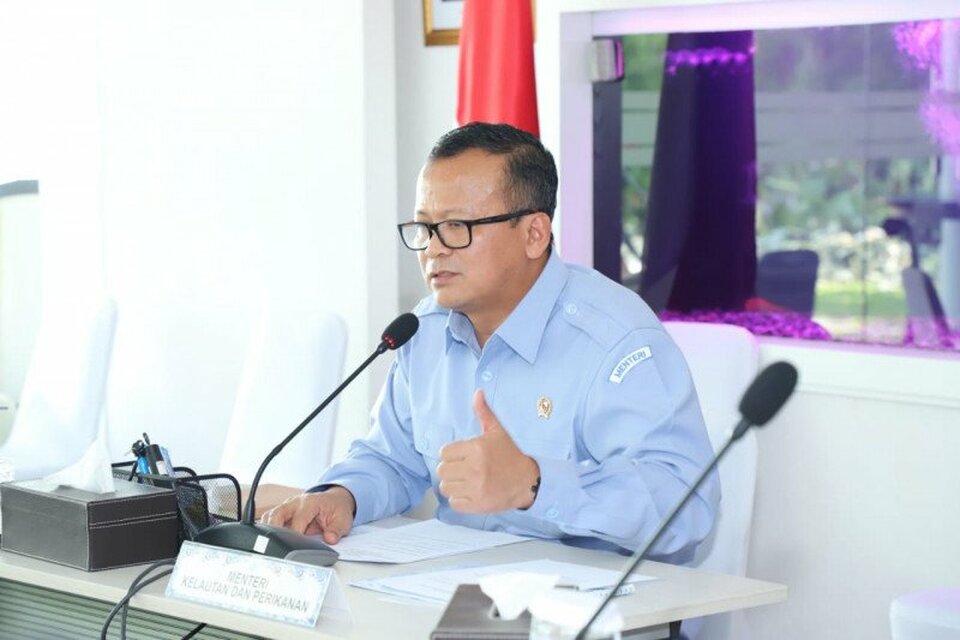 Maritime Affairs and Fisheries Minister Edhy Prabowo. (Antara Photo)