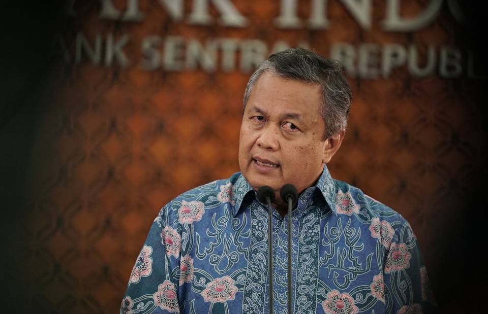 Governor of Bank Indonesia Perry Warjiyo. (Photo courtesy of Bank Indonesia)                              