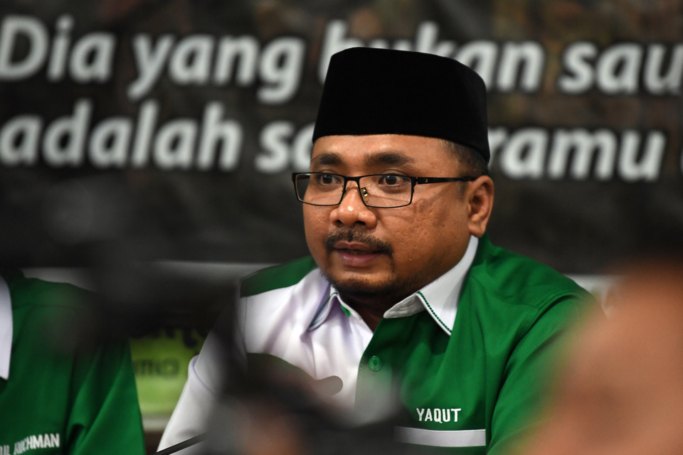 Yaqut Cholil Qoumas (Antara Photo)