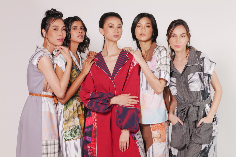 Purana’s designs as seen at the Jakarta Fashion Hub Virtual Fashion Show on Jan. 27, 2021. (Photo Courtesy of APR)