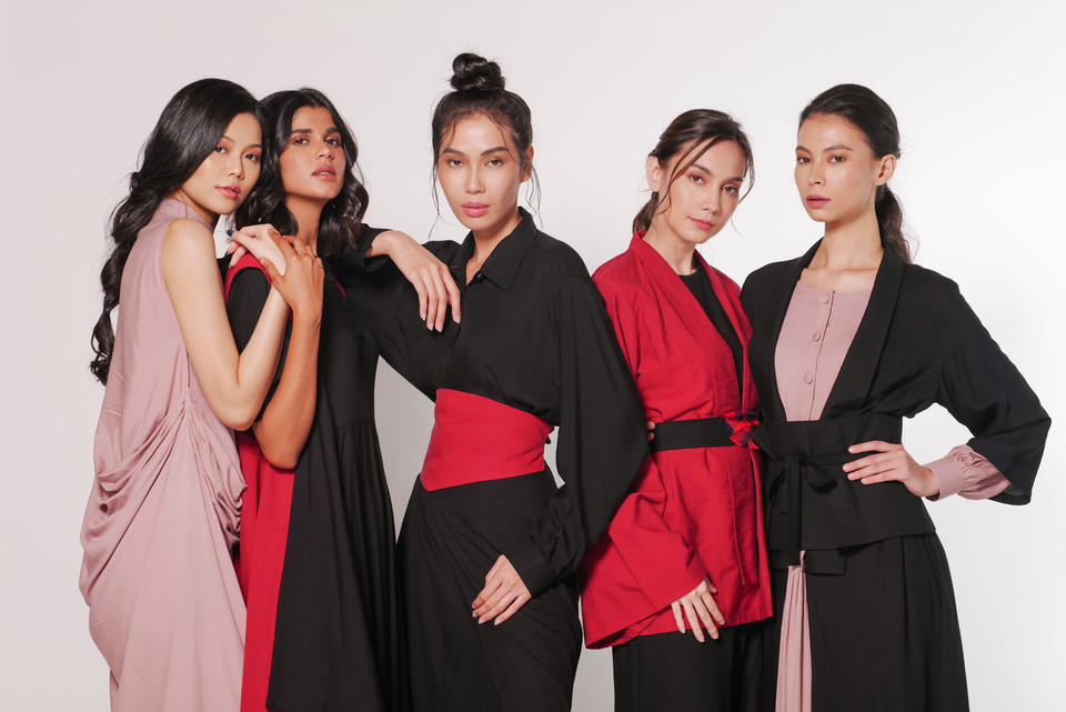 Interim Clothing’s Saisei collection which graces the Jakarta Fashion Hub Virtual Fashion Show on Jan. 27, 2021. (Photo Courtesy of APR)