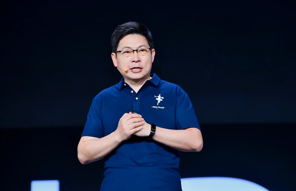 Huawei executive director and Huawei's Cloud BU and Consumer Business Group CEO Richard Yu at the Huawei Developer Conference on April 24-26, 2021. (Photo Courtesy of Huawei)