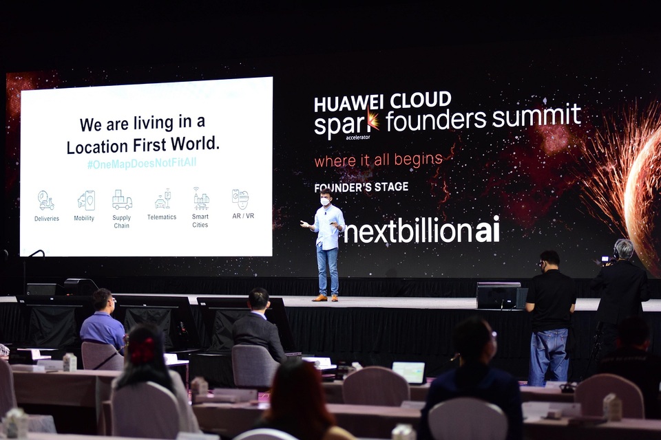 Huawei Cloud Spark Founders Summit on August 3, 2021. (Photo Courtesy of Huawei)