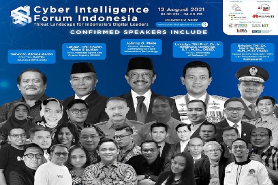 Cyber Intelligence Forum poster. (Photo Courtesy of Mastel)