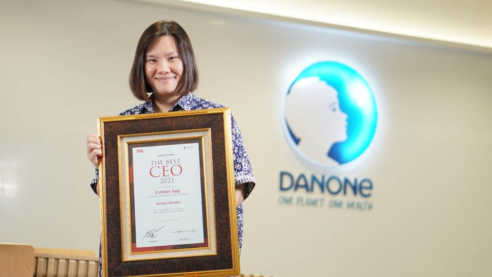 Danone Indonesia CEO Connie Ang. (Photo Courtesy of Danone Indonesia)