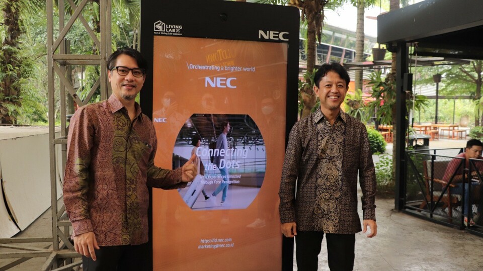 Sinar Mas Land's Living Lab and PT NEC Indonesia are teaming up to implement the Smart Digital Advertising (SDA) in Sinar Mas Land's smart city ecosystem. (Photo Courtesy of Sinar Mas Land)