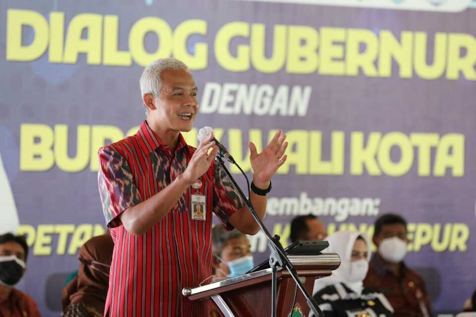 Central Java Governor Ganjar Pranowo.