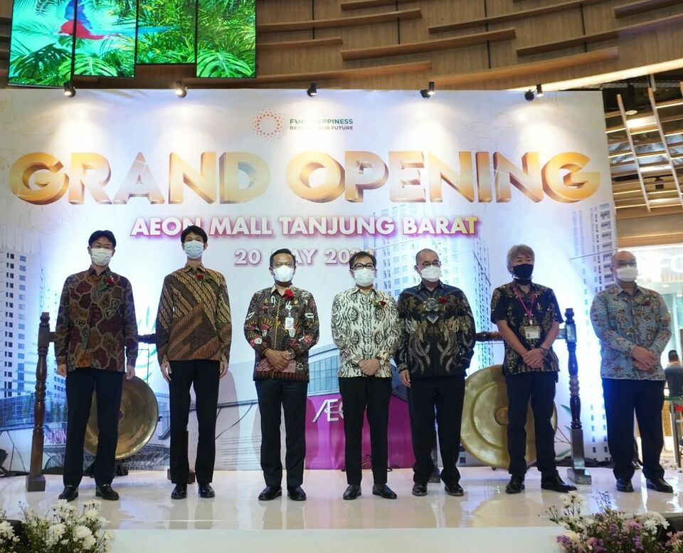 The grand opening of AEON Mall Tanjung Barat in Jakarta on May 20, 2022. (B1 File Photo)