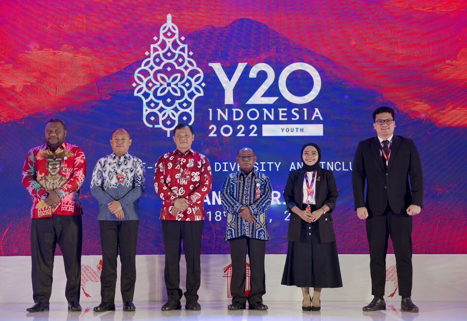Y20 Fourth Pre-Summit in Manokwari, West Papua on June 18, 2022. (Photo Courtesy of Y20 Indonesia)	