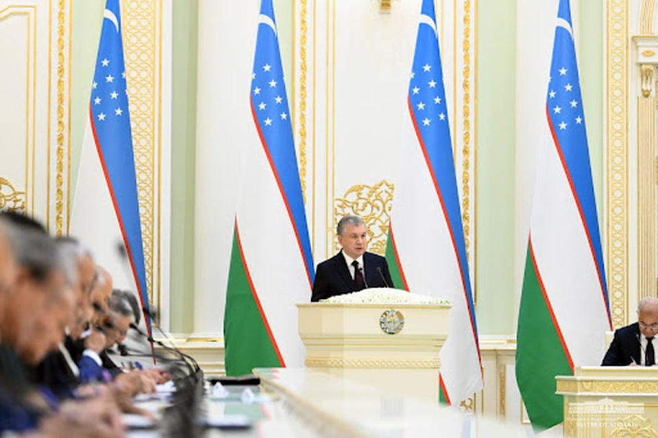 President of the Republic of Uzbekistan Shavkat Mirziyoyev.