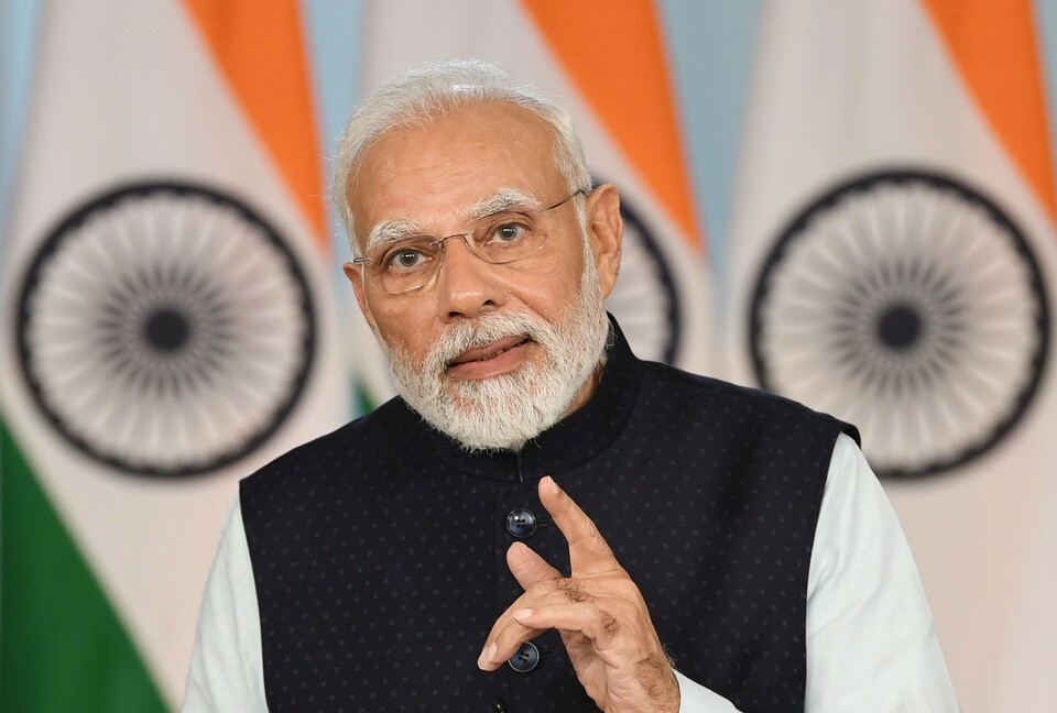 Indian Prime Minister Narendra Modi. (Photo courtesy of the Indian Government Press Information Bureau)