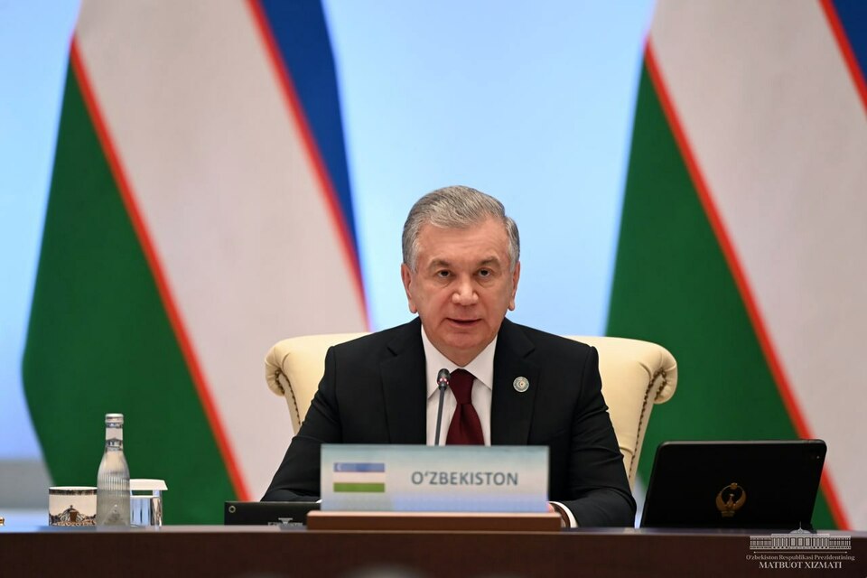 President of Uzbekistan Shavkat Mirziyoyev. (Photo Courtesy of president.uz)