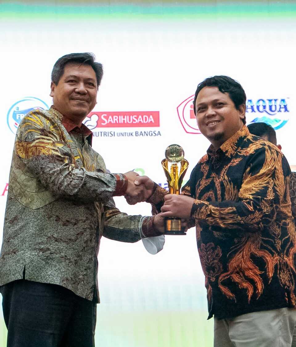 Danone Indonesia takes home 19 trophies at the 2022 Green Industry Awards on Nov. 22, 2022. (Photo Courtesy of Danone Indonesia)