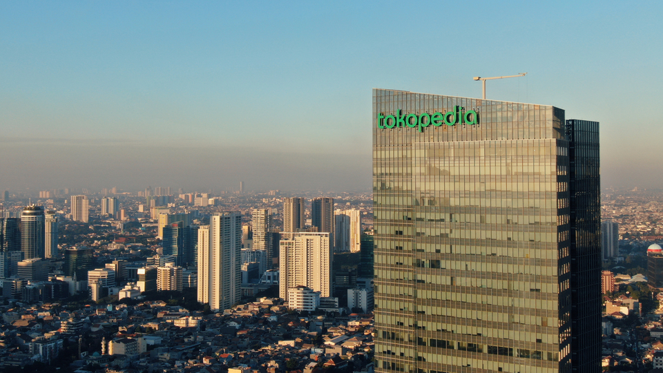 Tokopedia tower in Kuningan, South Jakarta. (Photo Courtesy of Tokopedia)