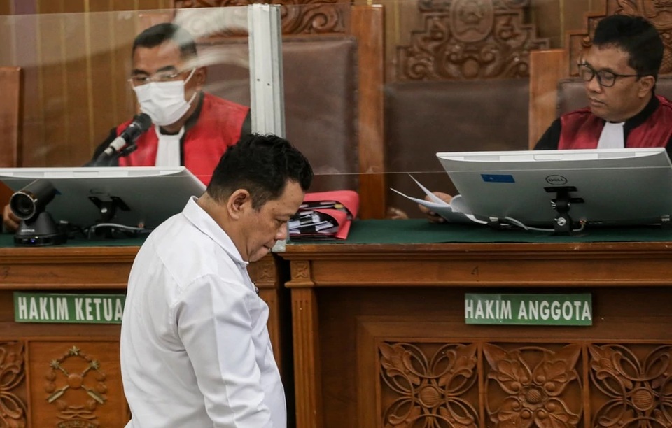 Murder defendant Kuat Maruf. (Antara photo)