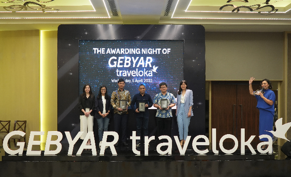 Gebyar Traveloka Awarding Night on April 5, 2023. (Photo Courtesy of CMK)