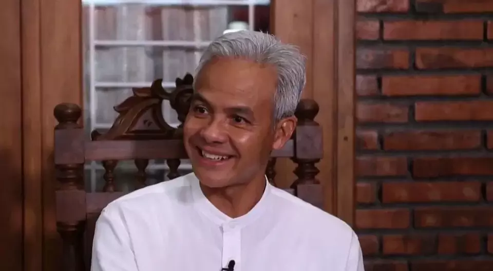 Central Java Governor Gnajar Pranowo speaks in an interview with BTV aired on April 24, 2023. (Videography)