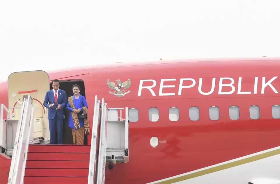 President Joko "Jokowi" Widodo departs for Japan