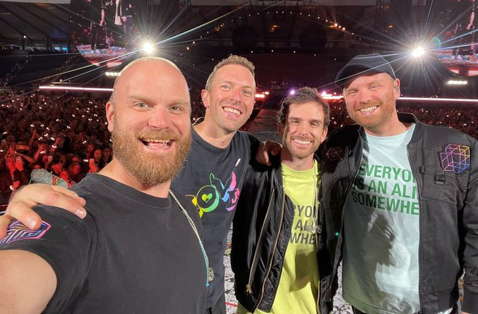 British rock band Coldplay will perform at Jakarta's Gelora Bung Karno stadium on Nov. 15, 2023. (Instagram @coldplay)