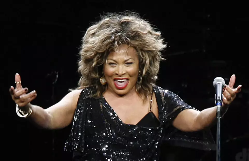 FILE - Tina Turner performs in a concert in Cologne, Germany on Jan. 14, 2009. Turner, the unstoppable singer and stage performer, died Tuesday, after a long illness at her home near Zurich, Switzerland, according to her manager. She was 83. (AP Photo/Hermann J. Knippertz)