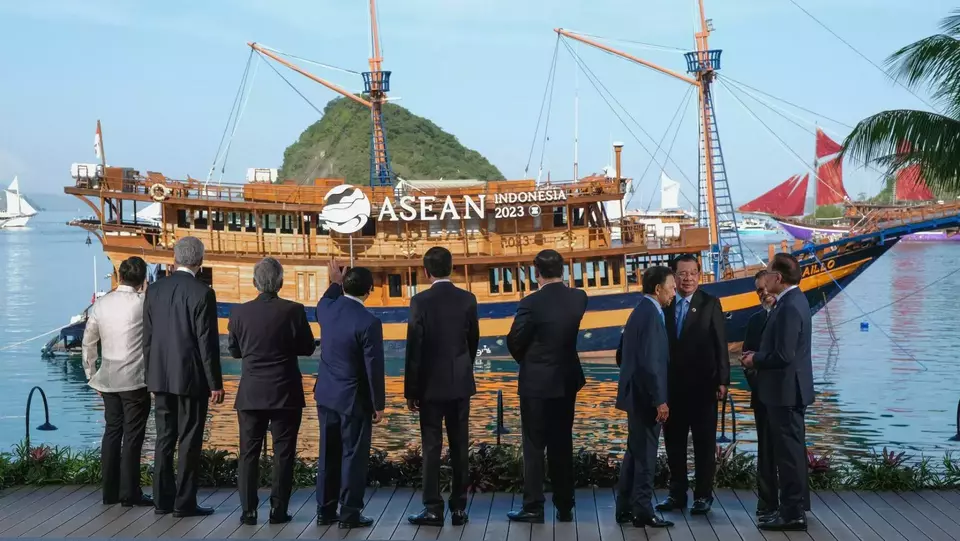 Southeast Asian leaders attend the 42nd ASEAN Summit in Labuan Bajo on May 2023. (Photo Courtesy of Communications Ministry)