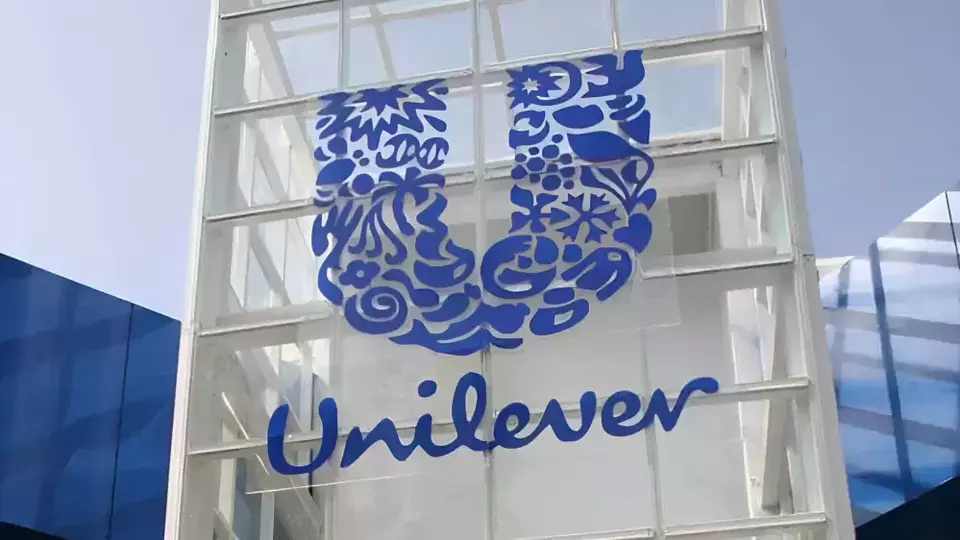 Unilever logo on a building. (Photo Courtesy of Unilever)