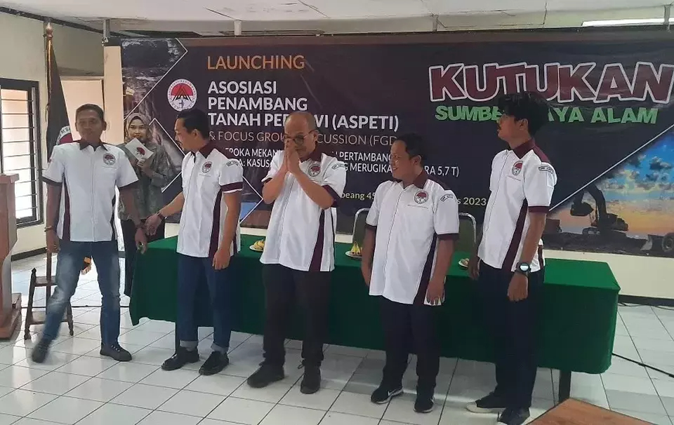 Mining association Aspeti launch in Jakarta on Aug. 10, 2023. (B Universe Photo)