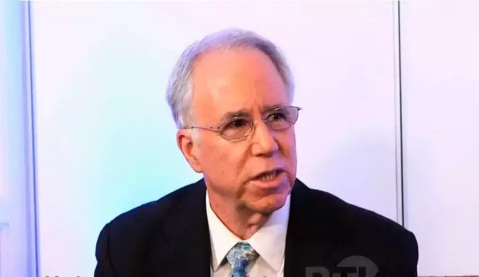 Princeton University economist Gene Grossman speaks during an interview with BTV network aired on Monday, Aug. 21, 2023. (Videography)
