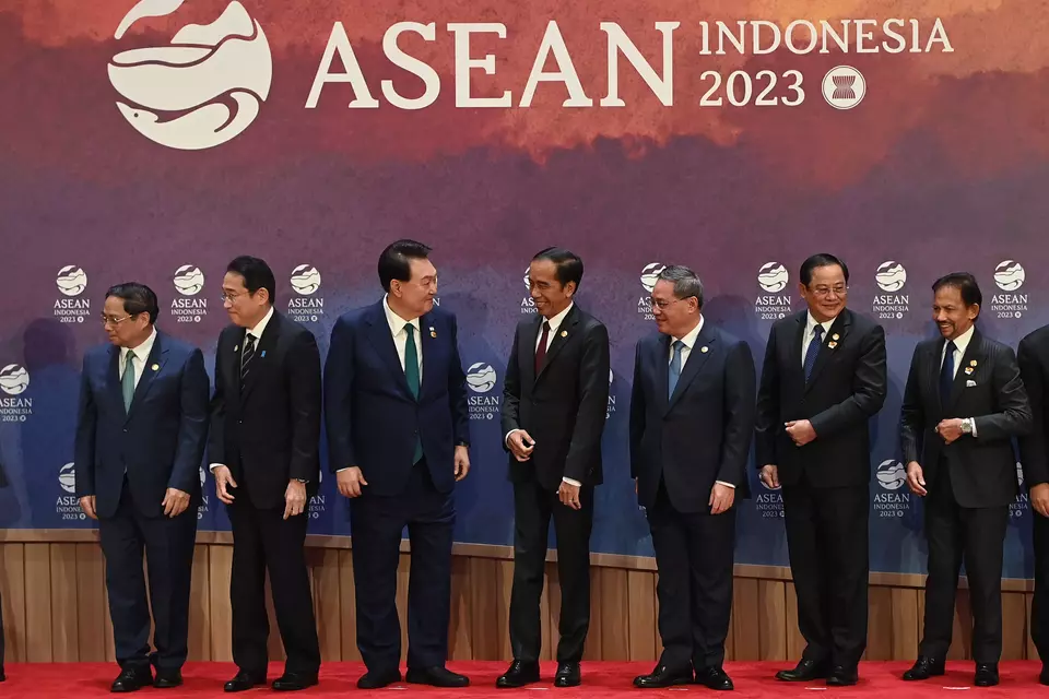 President Joko "Jokowi" Widodo attends the 26th ASEAN Plus Three Summit in Jakarta on September 7, 2023. (Antara Photo/2023 ASEAN Summit Media Center)
