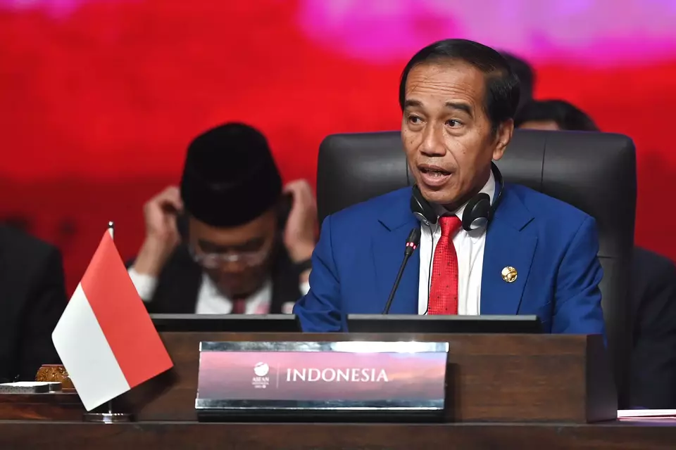President Joko "Jokowi" Widodo leads the 18th East Asia Summit at the Jakarta Convention Center on September 7, 2023. (ASEAN Summit Media Center)