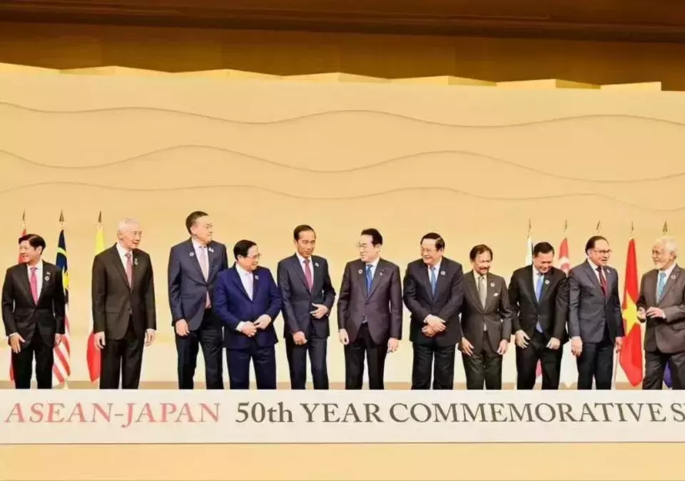 President Joko "Jokowi" Widodo attends the ASEAN-Japan 50th Commemorative Summit in Tokyo on Dec. 17, 2023. (Photo Courtesy of Presidential Press Bureau)