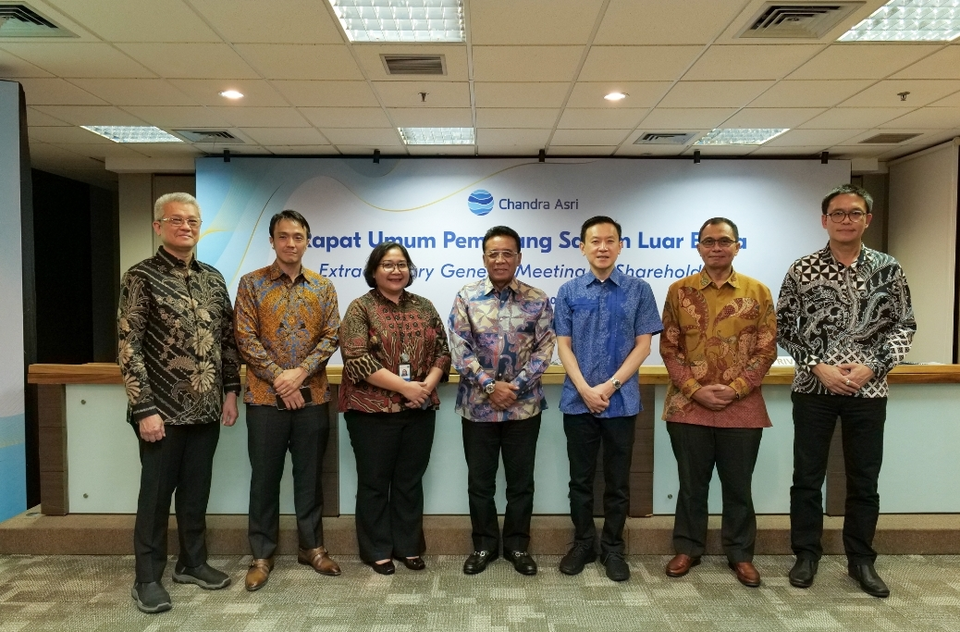 Chandra Asri Group holds a shareholder meeting in Jakarta on Dec. 29, 2023. (Photo Courtesy of Chandra Asri Group)