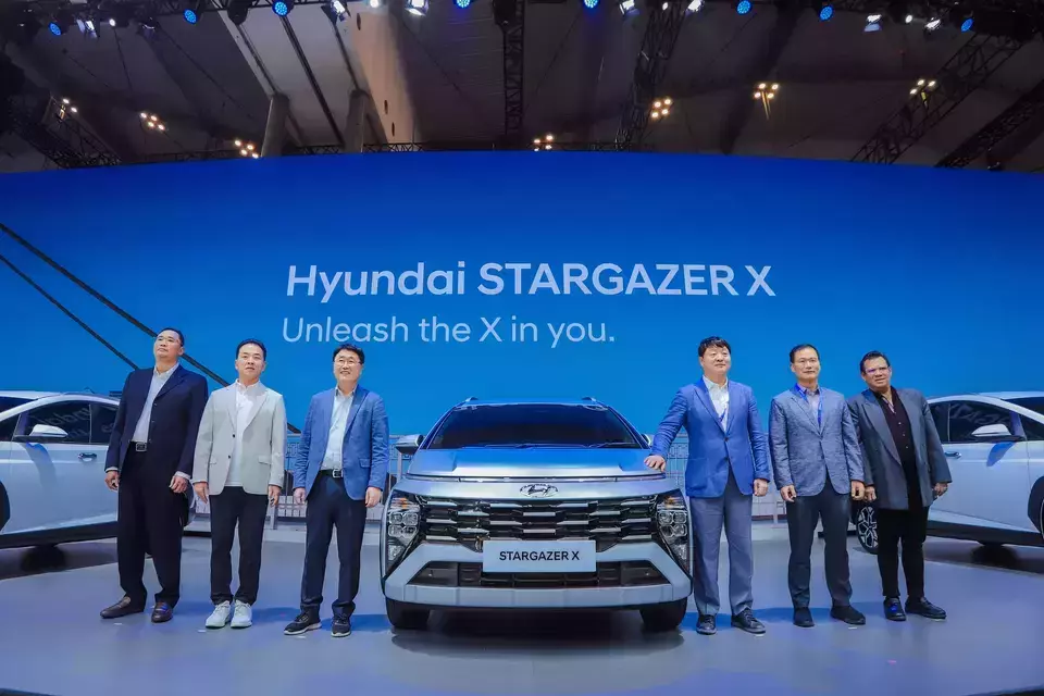 Hyundai Motor Indonesia (HMID) officially launches its latest product, Stargazer X, at GIIAS 2023 (Photo courtesy: Hyundai Motor Indonesia)