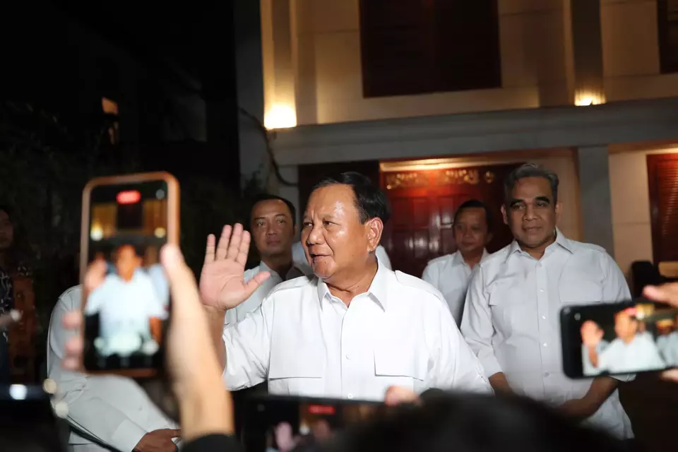 Presidential candidate Prabowo Subianto. (Handout Photo)