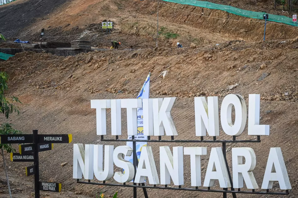 Construction works at Nusantara