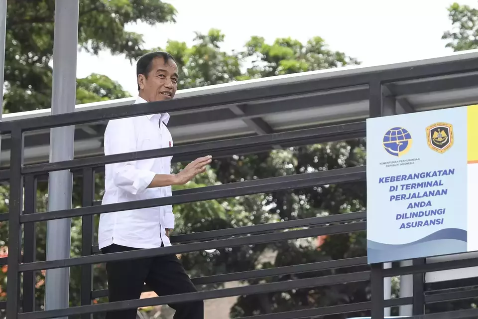 President Joko "Jokowi" Widodo. (Antara Photo/Hafidz Mubarak A)